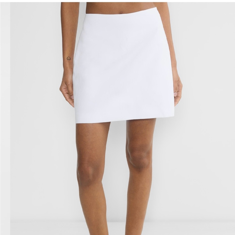 Aritzia Wilfred White Mini Skirt NWT
